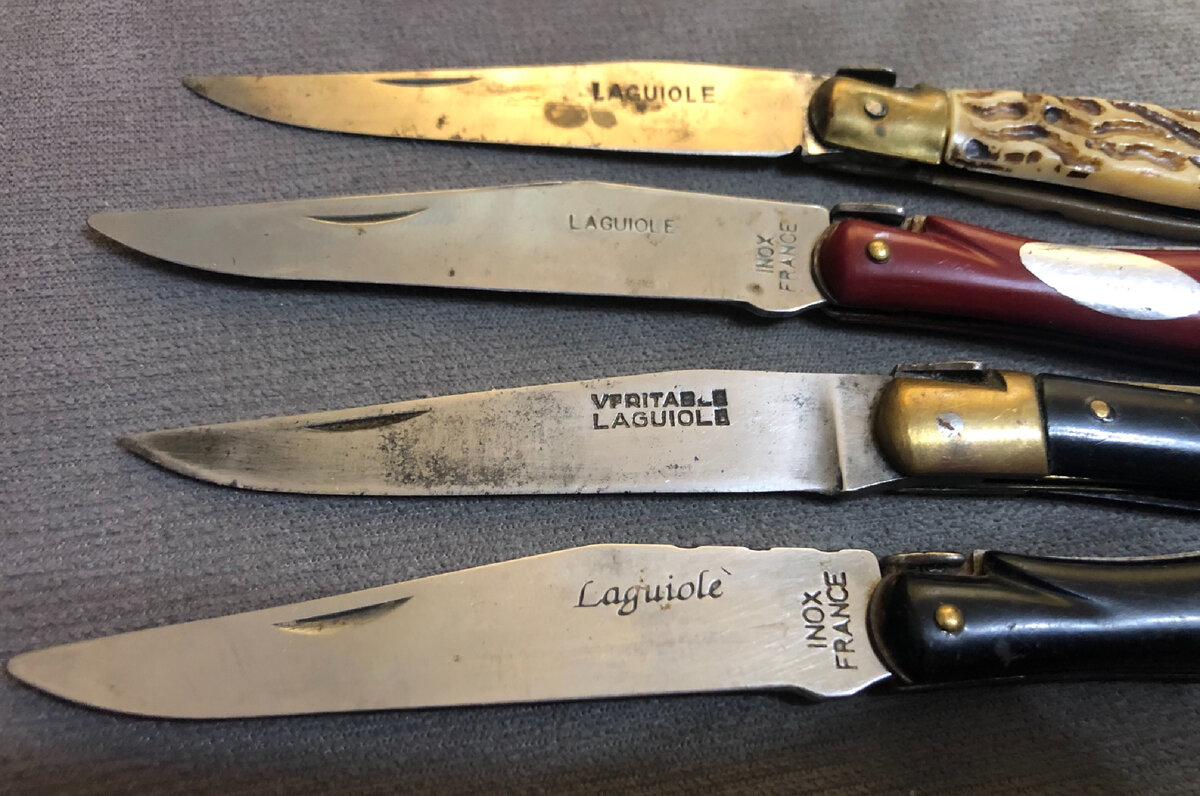 Варианты гравировки Laguiole 