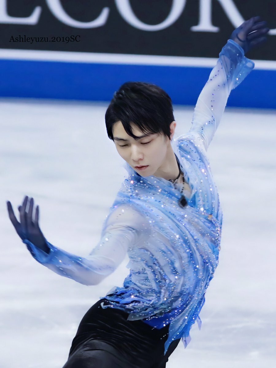 Японский фигурист Yuzuru Hanyu