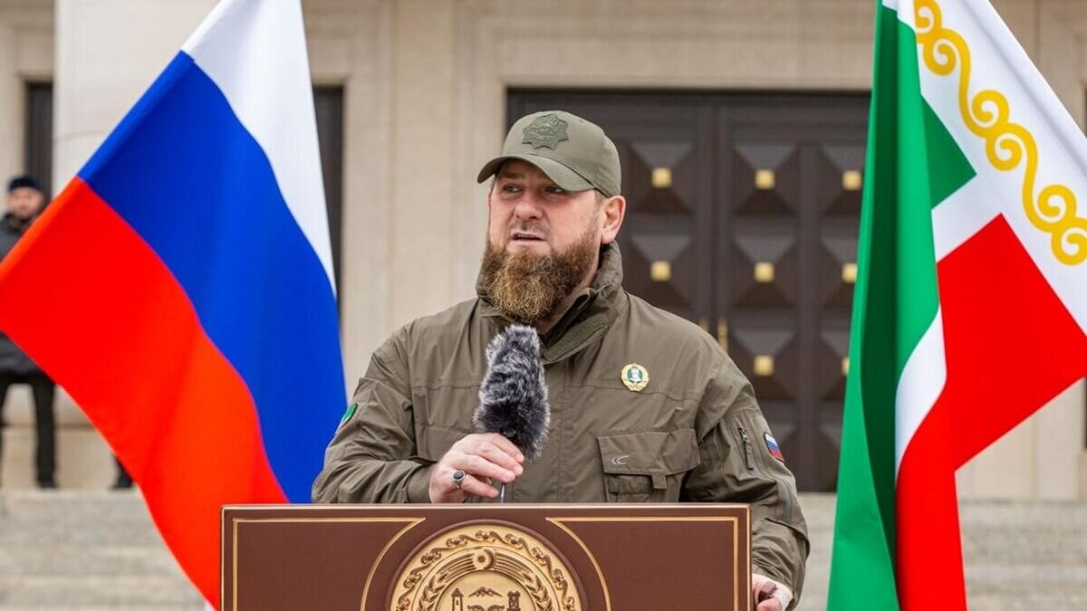    Глава Чеченской Республики Рамзан Кадыров во время напутственного слова военнослужащим РФ в Грозном© РИА Новости / Пресс-служба главы Чеченской Республики