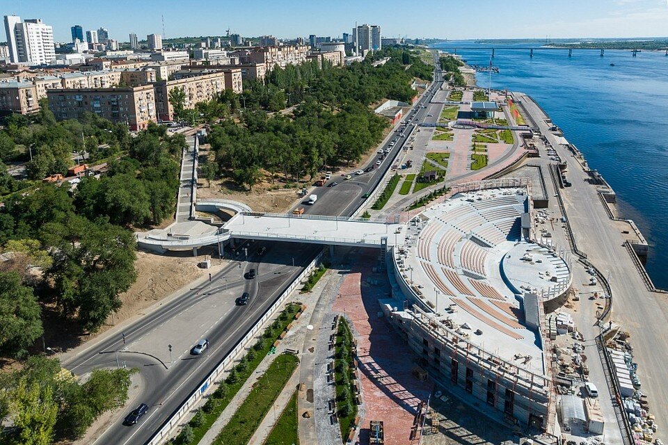     ОБразуется единое пространство для отдыха. Фото: администрация Волгоградской области