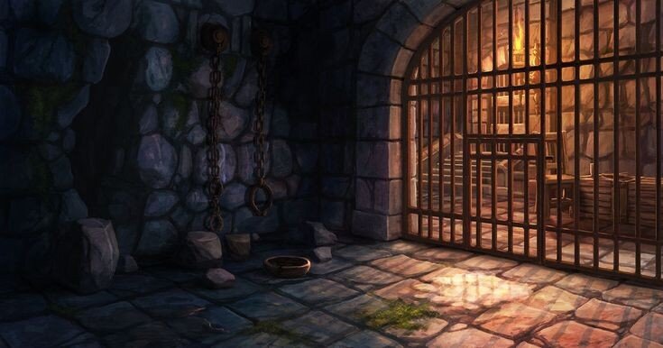 Иллюстрация подземелья.