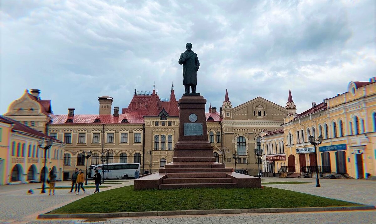 Маршрут для поездки в Рыбинск