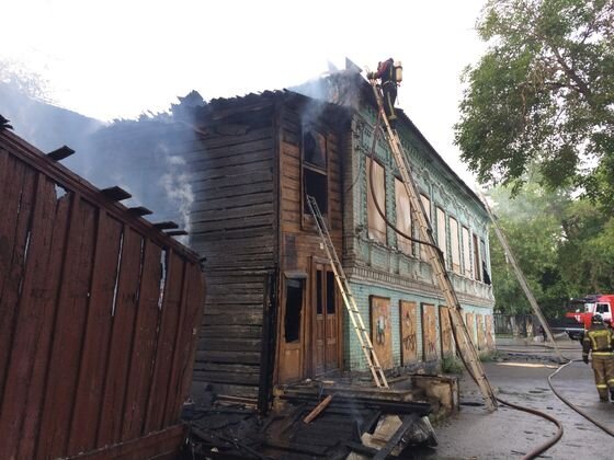    Пожар ГУ МЧС по Оренбургской области