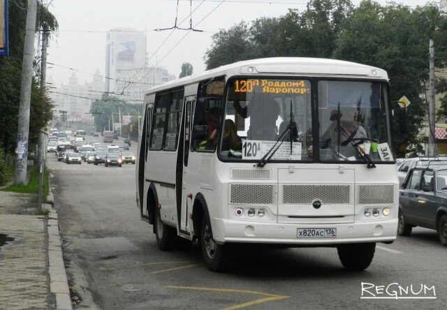    Воронежский автобус Анна Кумицкая © ИА REGNUM