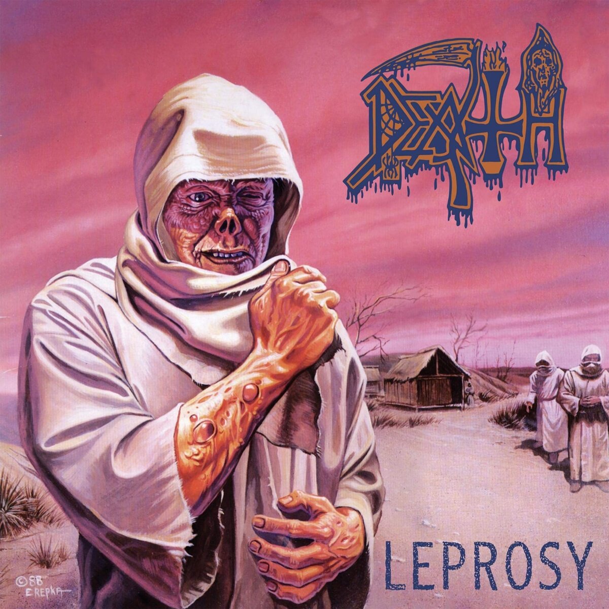 Обложка альбома Death "Leprosy"