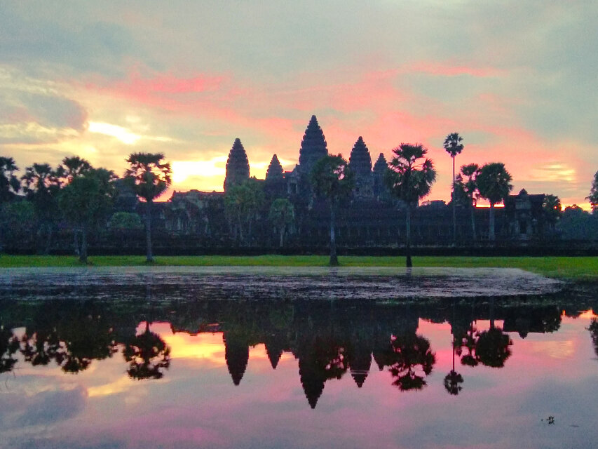 Sunrise Angkor Wat temple