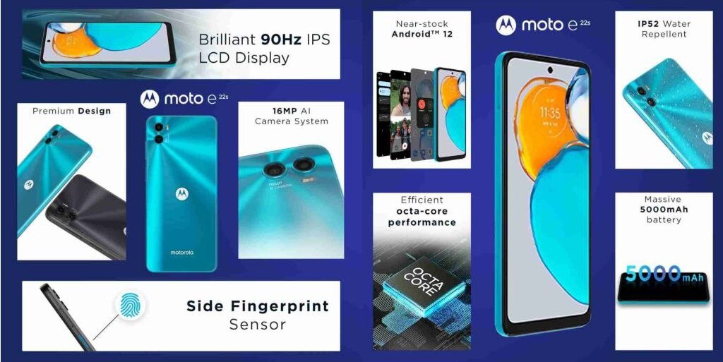 Moto e22s