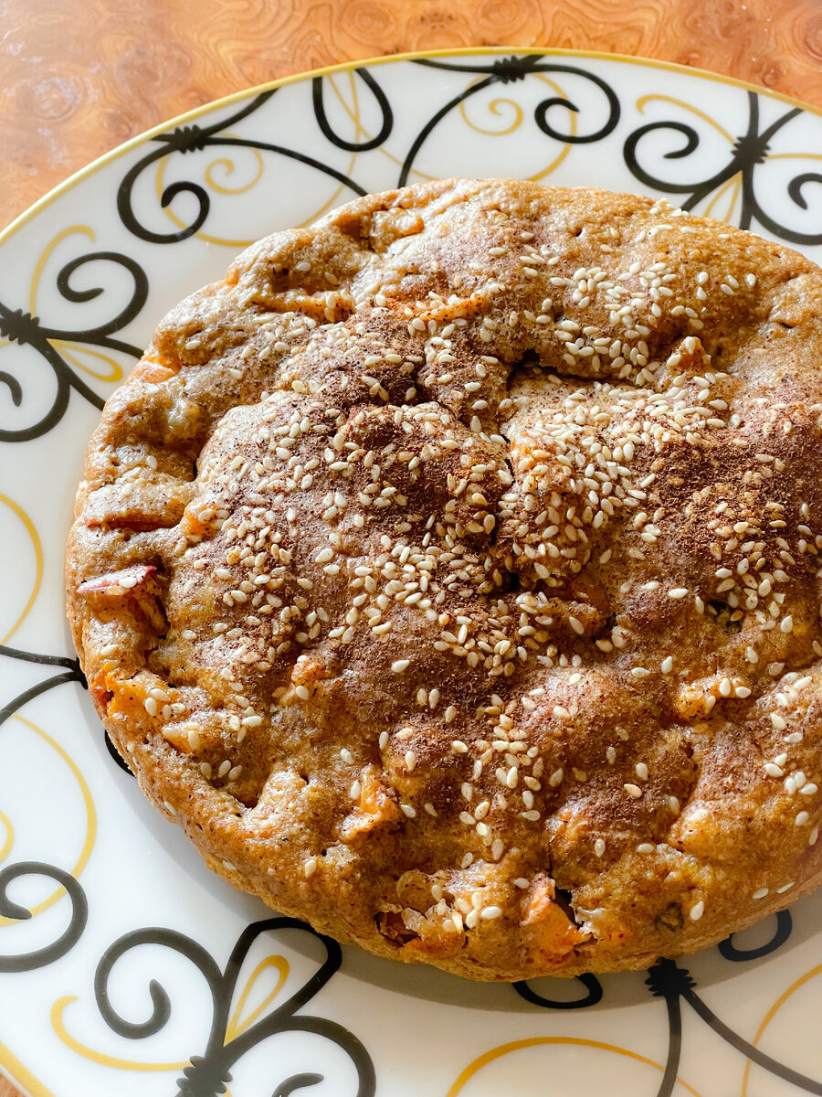 Яблочный пирог "Шарлотка". Веган рецепт