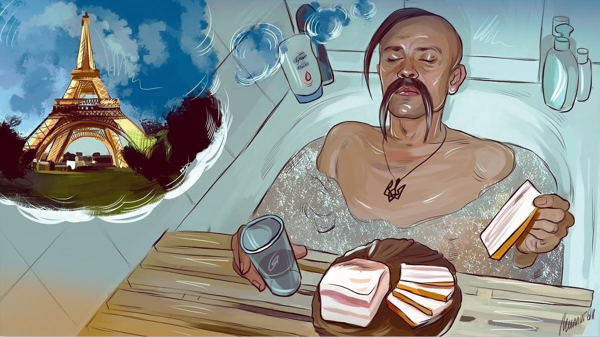 И снится странный сон Тарасу...