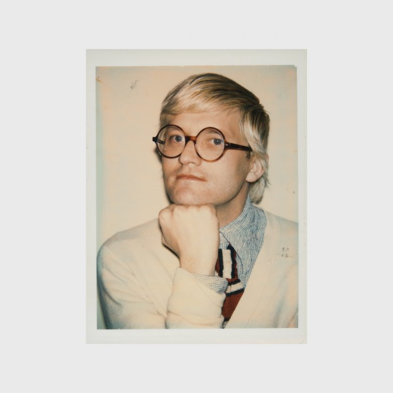 Портрет Дэвида Хокни, фотограф Энди Уорхол, 1971