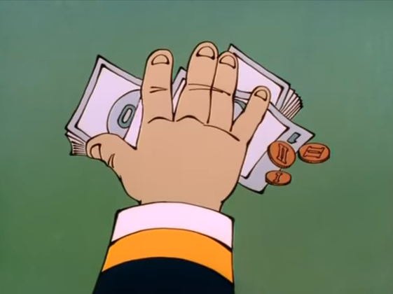    Взятка Коррупция Цитата из м∕ф «Незнайка на Луне». Реж. Юрий Бутырин, Александр Люткевич. 1997. Россия