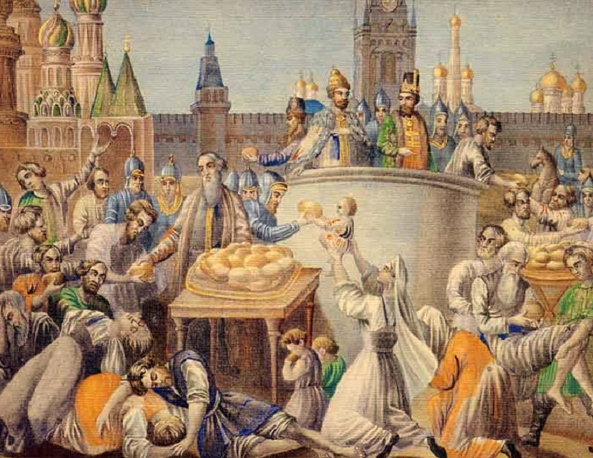 Деньги смутных времен. Великий голод (1601-1603). Великий голод при Борисе Годунове.