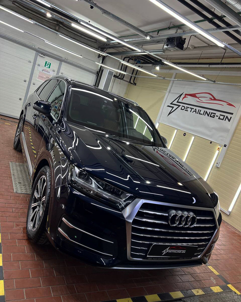 Полировка и покрытие керамикой audi q7 2020