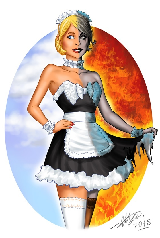 Еще в книге есть вот такая героиня - Эффи, но к ней претензий не было :) арт С. Щепин, https://vk.com/letopis13.