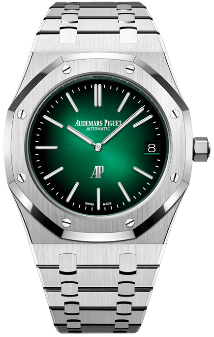 AUDEMARS PIGUET ROYAL OAK «JUMBO» УЛЬТРАТОНКИЕ «50-ЛЕТНИЙ ЮБИЛЕЙ» 16202PT.OO.1240PT.01