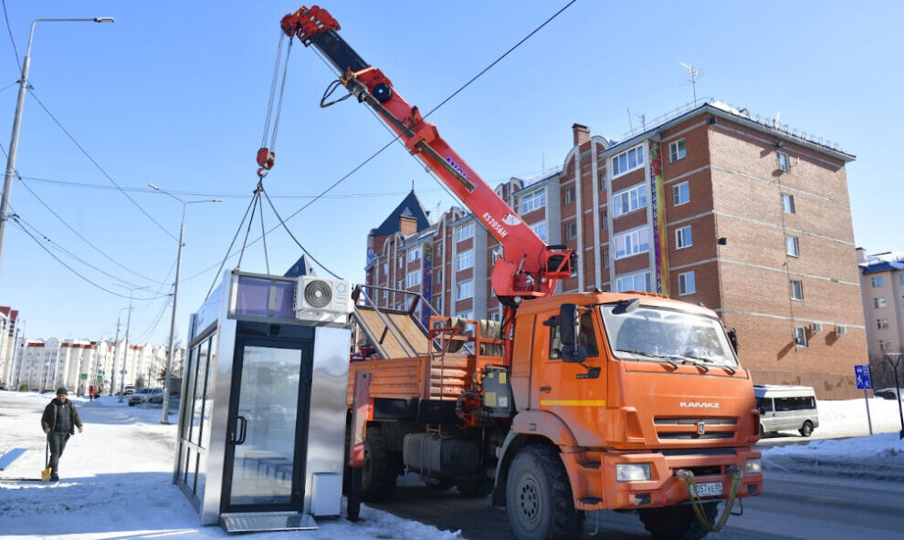    На Ямале до конца года установят 50 теплых остановок