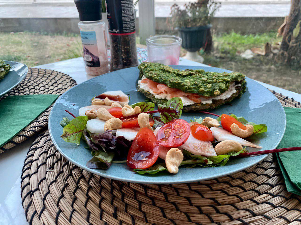 Зерновой Блин С Сёмгой.