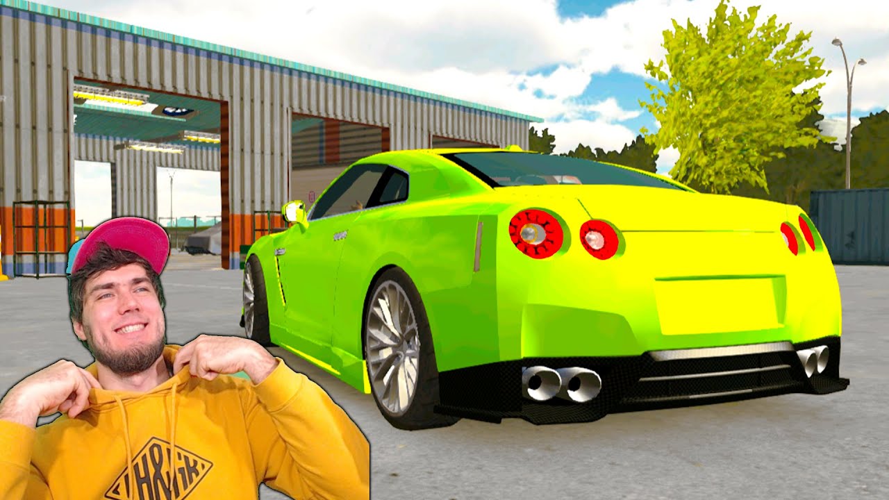 CAR PARKING - ПОСТРОИЛ СВАМЫЙ БЫСТРЫЙ GTR в кар паркинг мобильная игра  гонки видео игра про машины