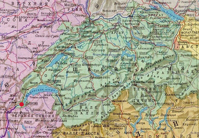 Швейцария 3 буквы. Карта Швейцарии с городами. Карта Швейцарии на русском языке с городами. Кюснахт Швейцария на карте. Давос на карте Швейцарии.