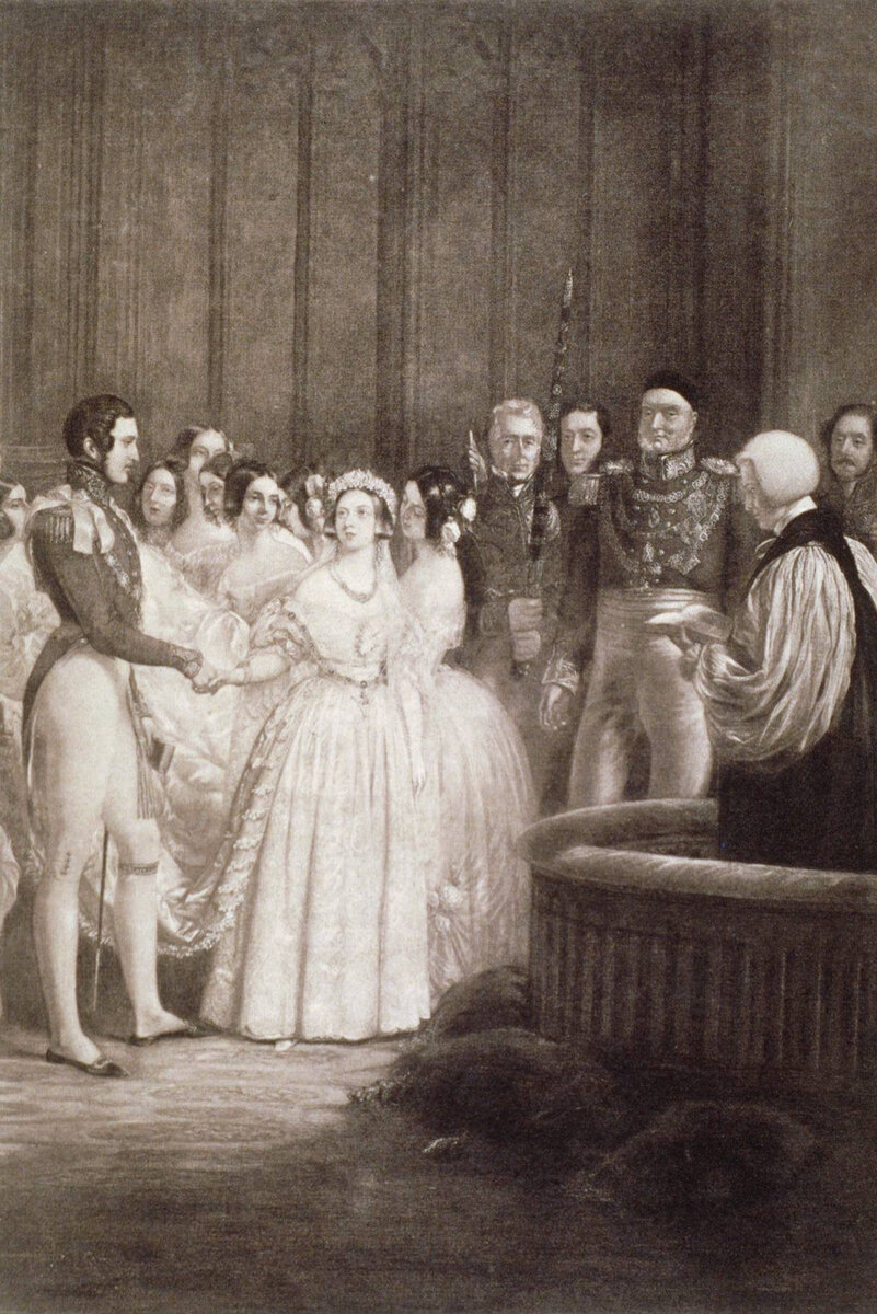 СВАДЬБА КОРОЛЕВЫ ВИКТОРИИ И ПРИНЦА АЛЬБЕРТА