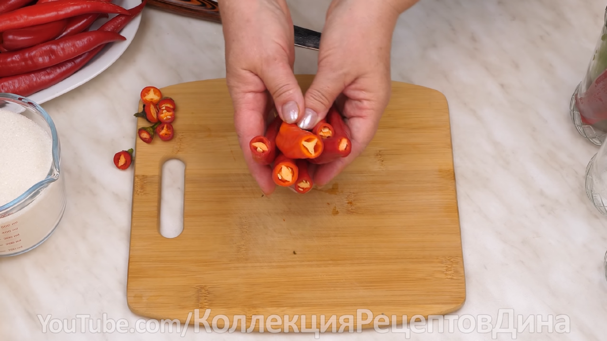 Рецепт перца в кисло сладкой заливке