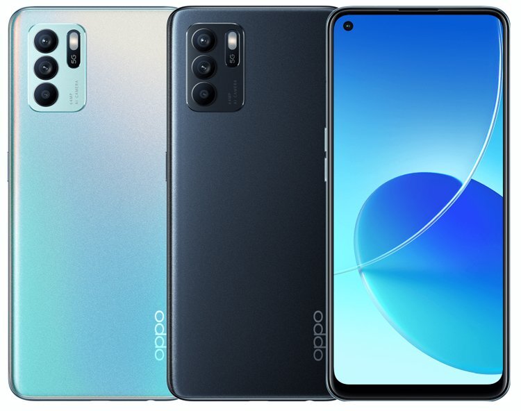 5G-смартфон OPPO Reno6 Z будет доступен в 2 цветах