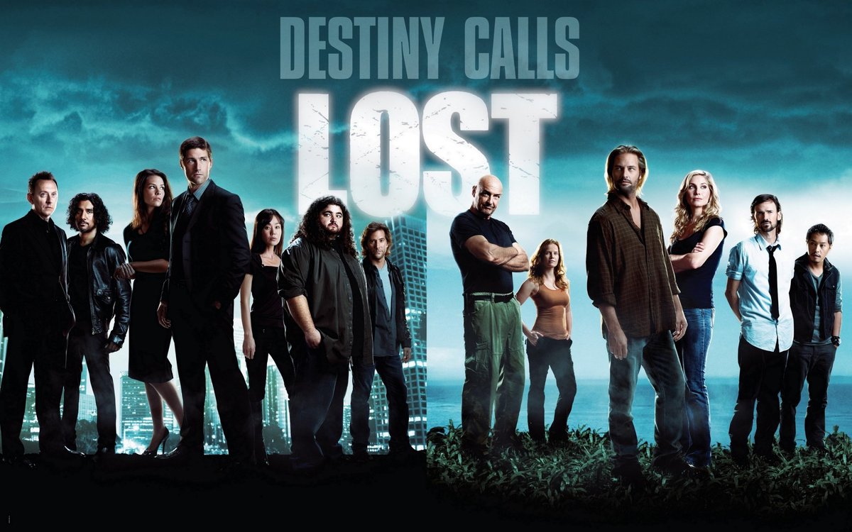 Официальный постер сериала "Lost"