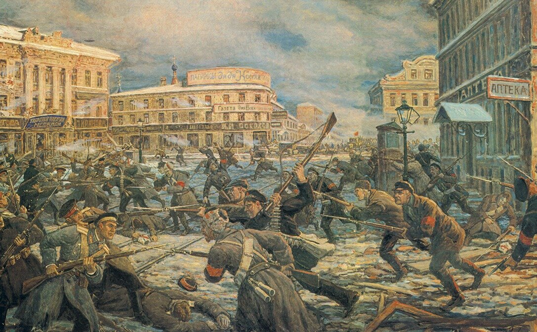 Октябрьское вооруженное восстание в москве