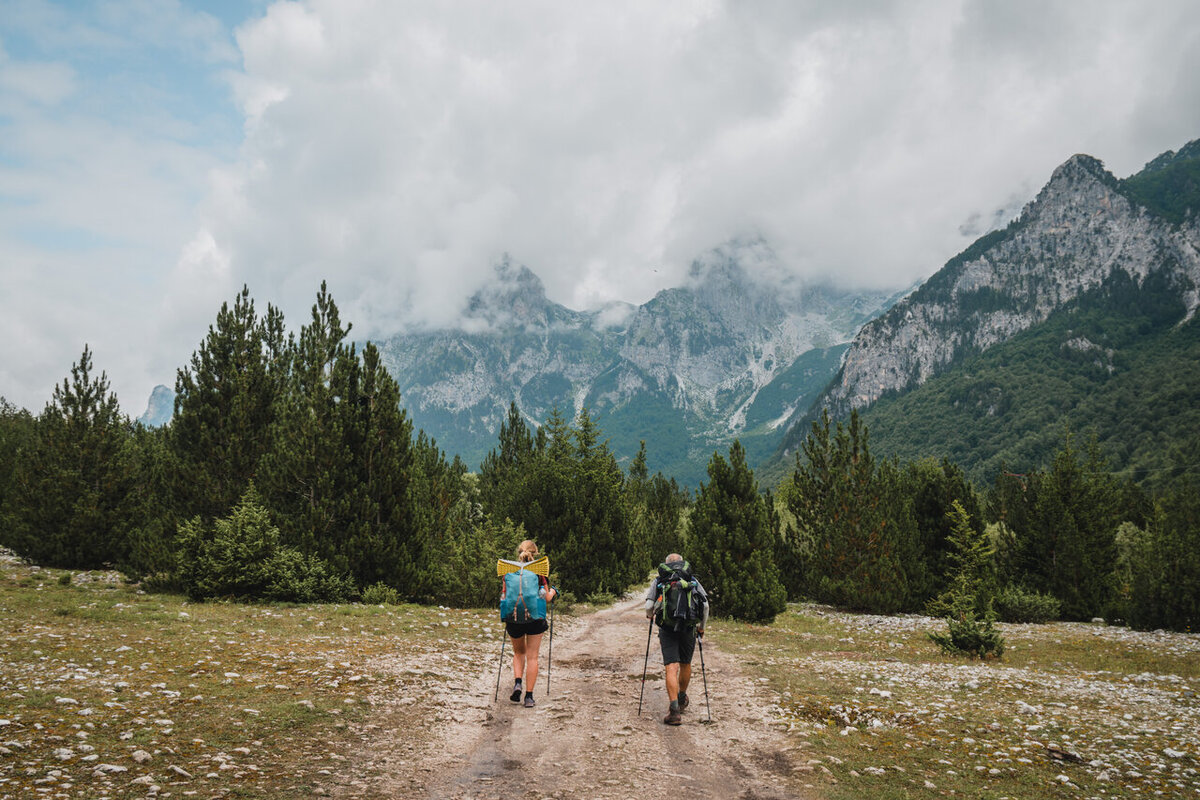 Подняться в горы это уже целое испытание! 