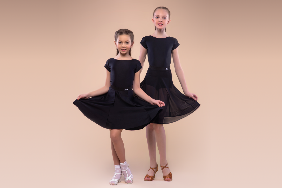 Комплект тренировочной одежды для бальных танцев SVETA DANCE FASHION