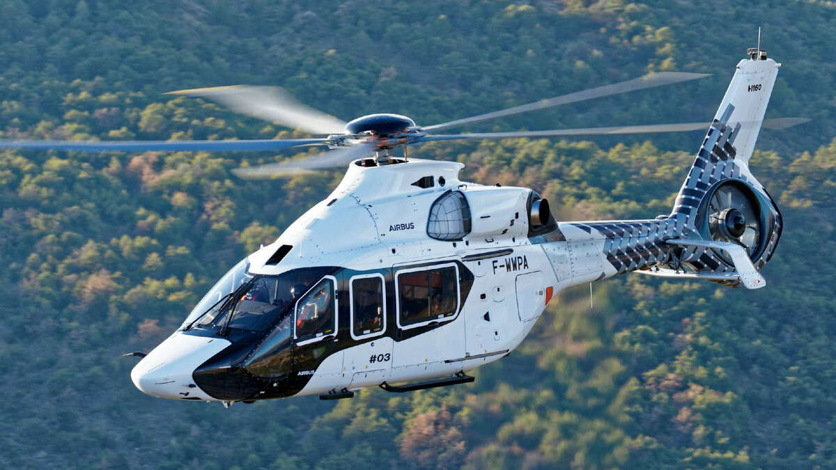 Вертолет "Airbus Helicopters H160 Private". Взято из Яндекс-картинок