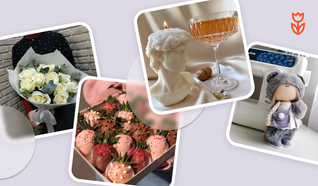 Букет на фото слева только в сентябре купили на Flowwow 200 с лишним раз. 