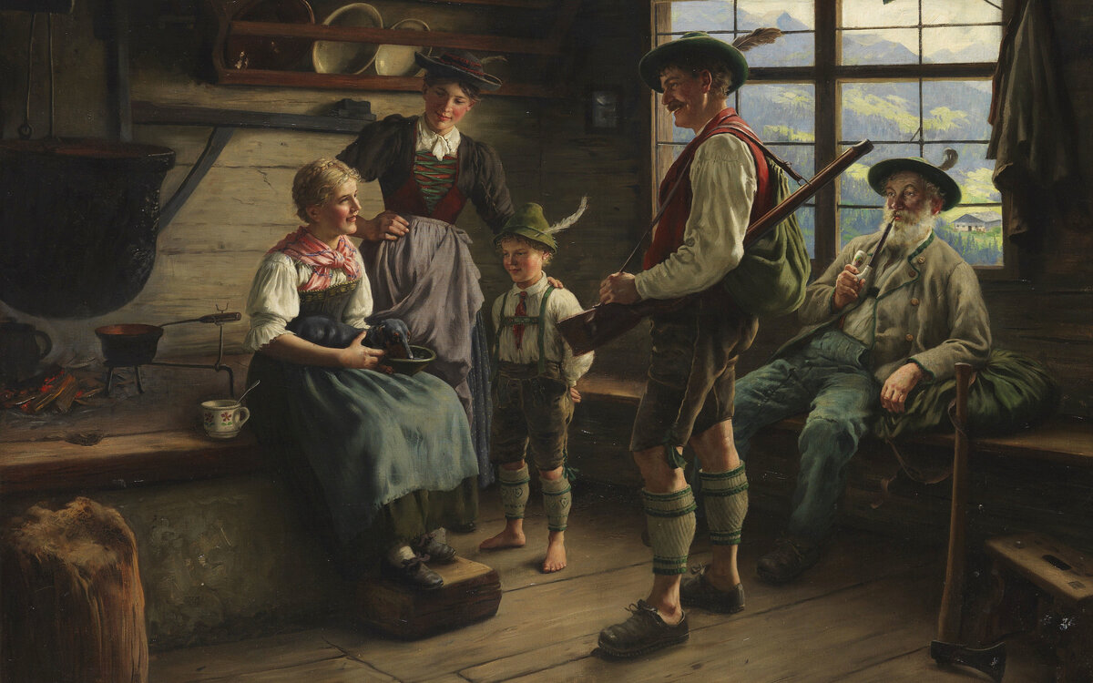 Ένας κάτοικος της Βαυαρίας, ο Mühlhiazl, ονομαζόταν ο προφήτης του δάσους.  Αυτό το ψευδώνυμο προέρχεται από τις βαυαρικές λέξεις Muhl, που σημαίνει «μύλος», και Hiasl, δηλ.  υπάλληλος.-3