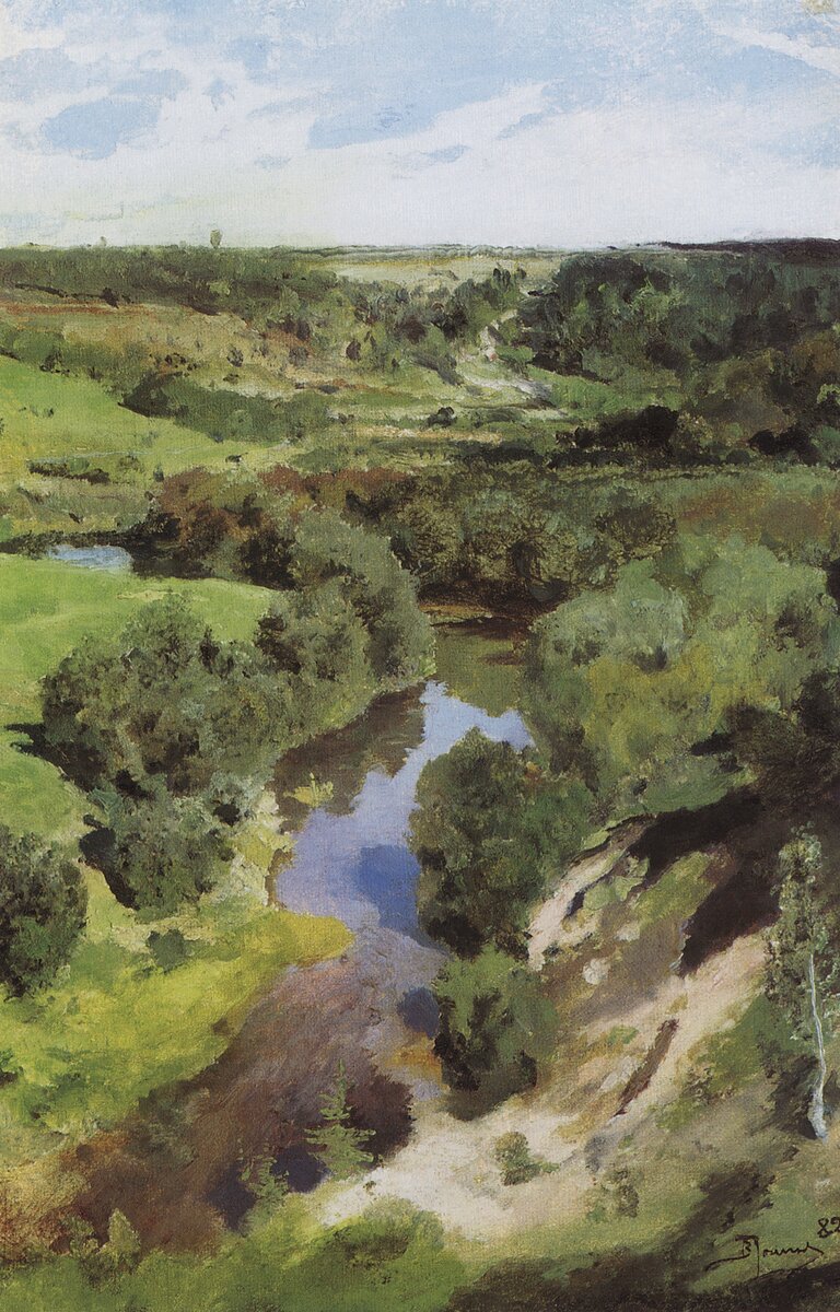 Василий Поленов — «Река Воря», 1882 год