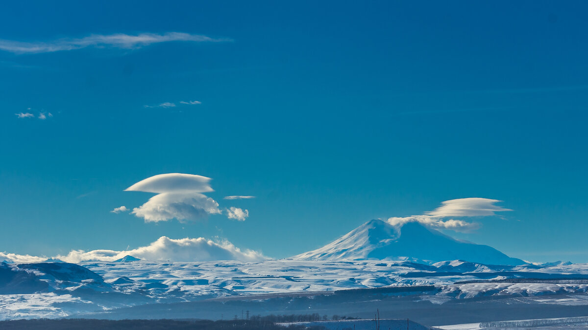 Эльбрус, вид с автодороги А-157