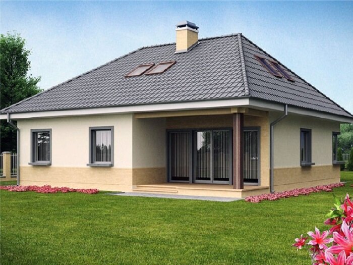 фото Крыша-конверт.