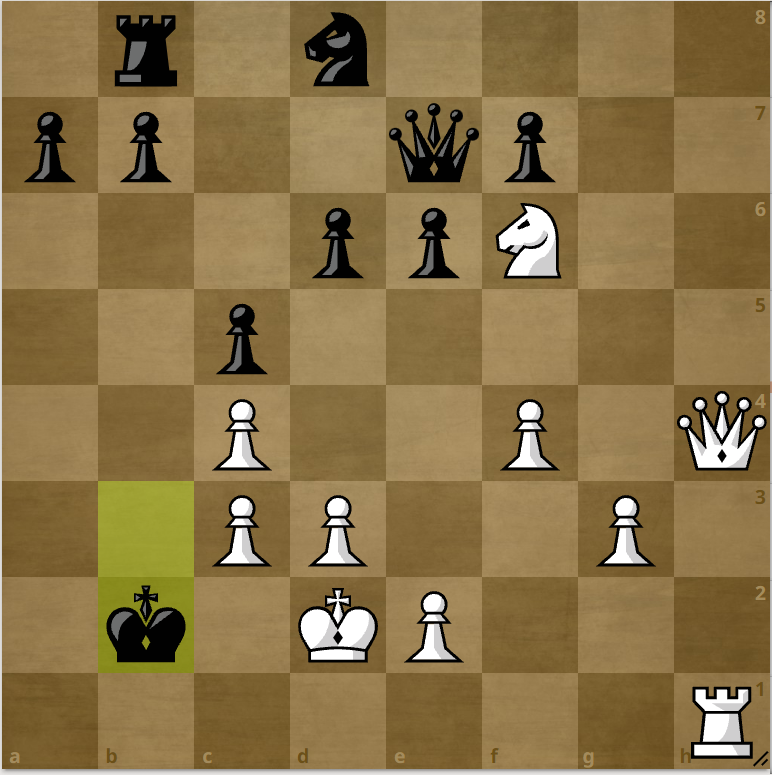 м5, ход белых