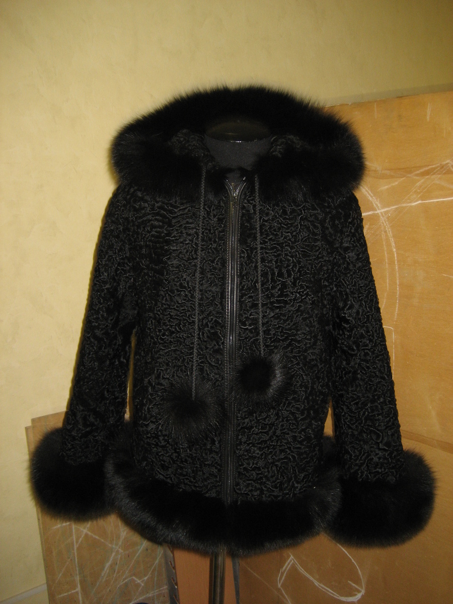 Эту шубку я сшила на одном дыхании!  