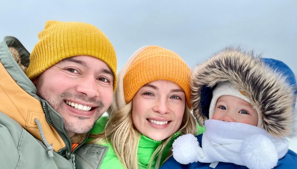 Почти два года назад у пары родился сын