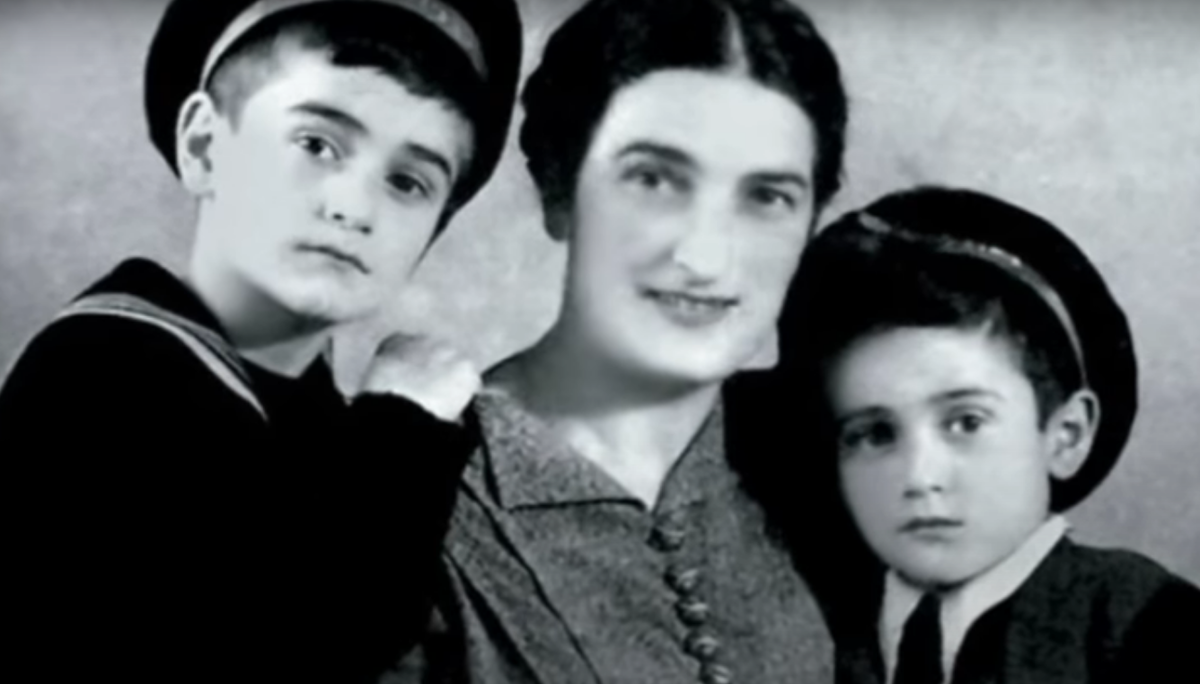 Кахи и Имери Кавсадзе с мамой