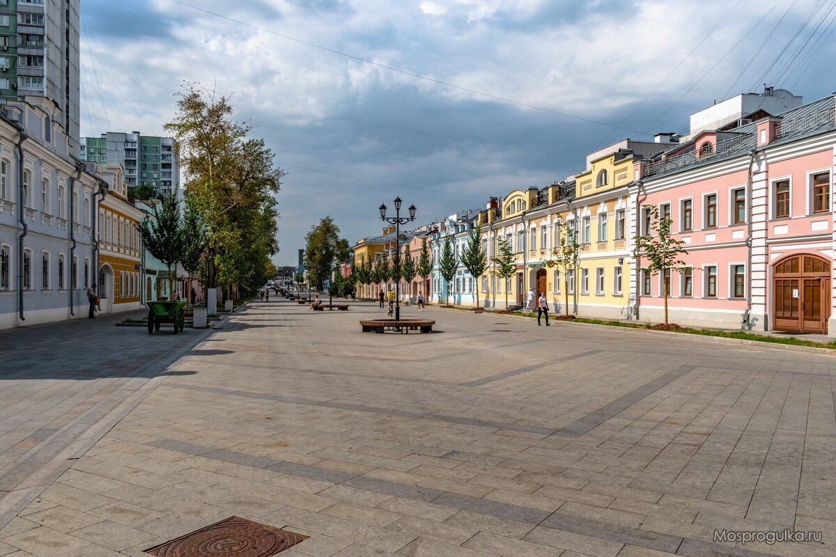 Вид со стороны Рогожского Вала