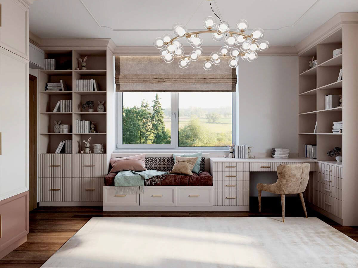 Дизайнерская мебель для детской комнаты