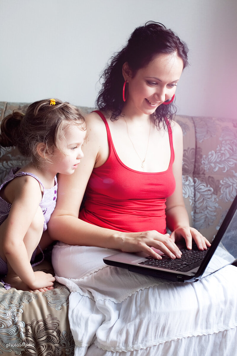 Я и маленькая Варя. 2013 год