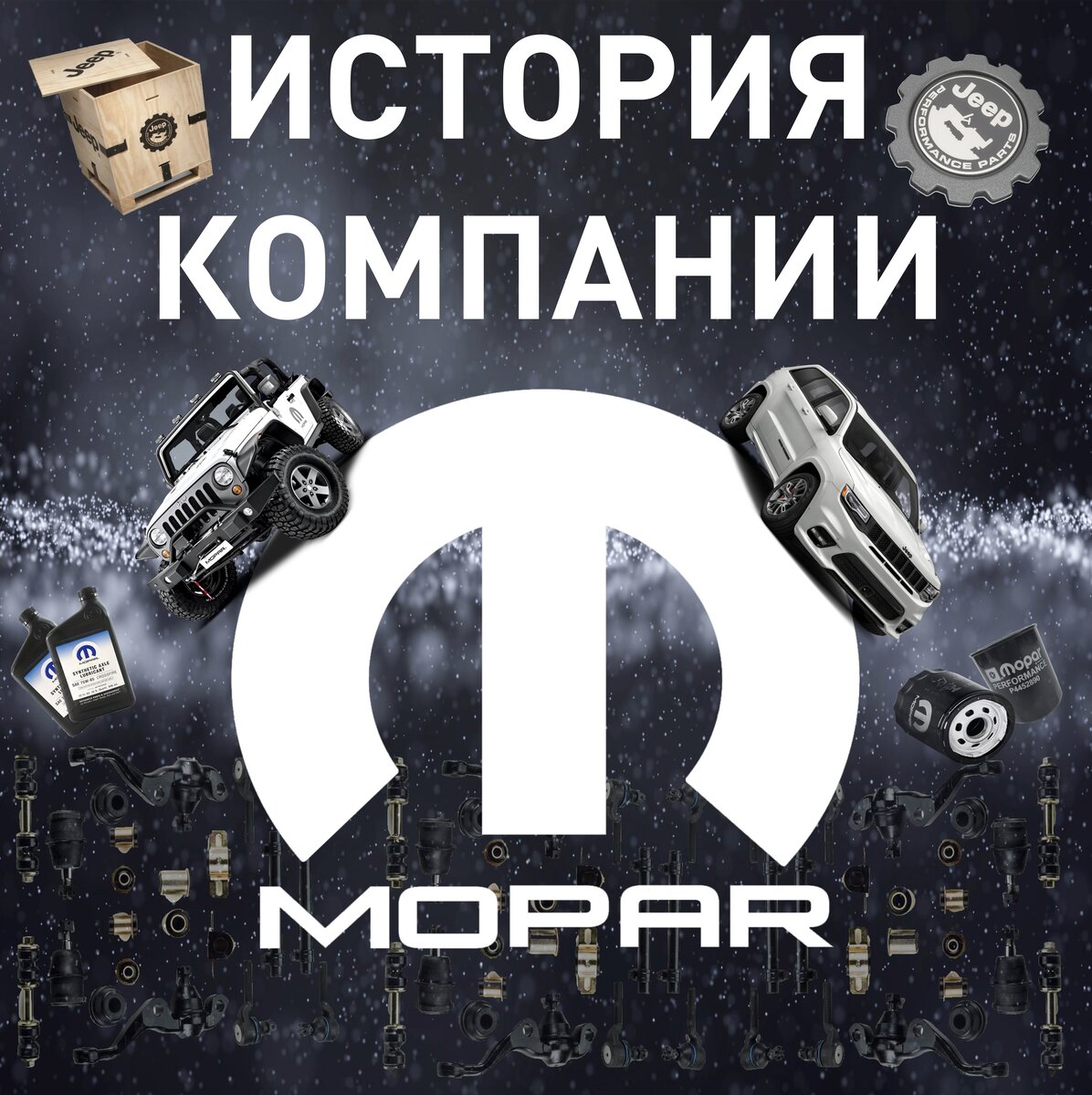 История компании Mopar | Jeep Chrysler Центр Екатеринбург | Дзен