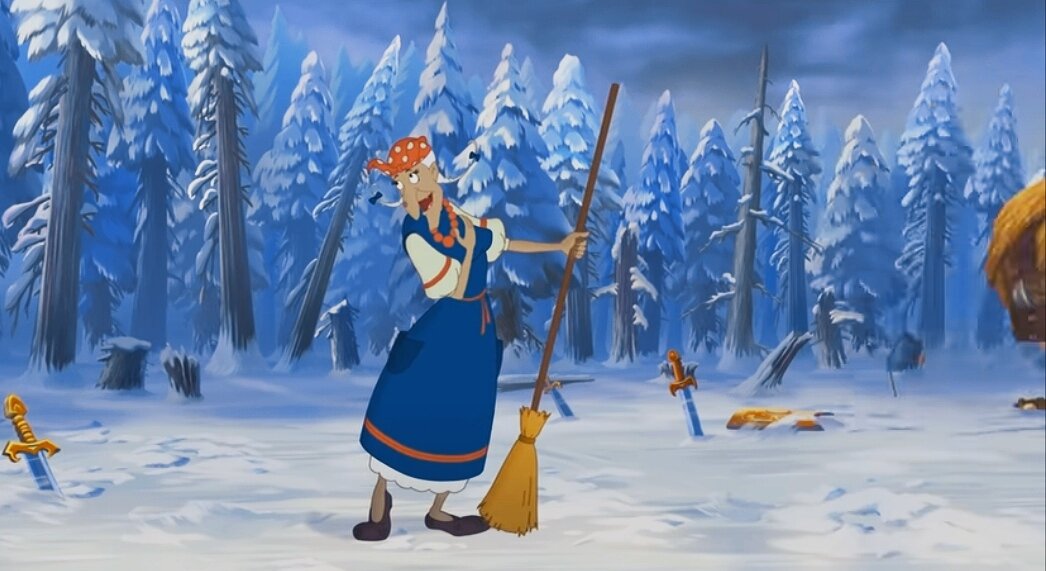 Кадр из мультфильма "Иван Царевич и Серый волк" 