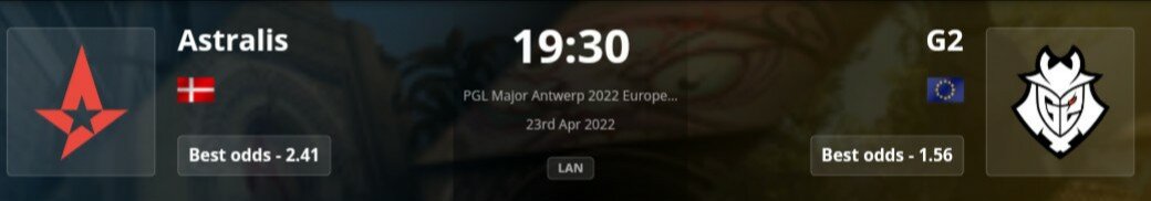 PGL Major Antwerp Europe RMR B.