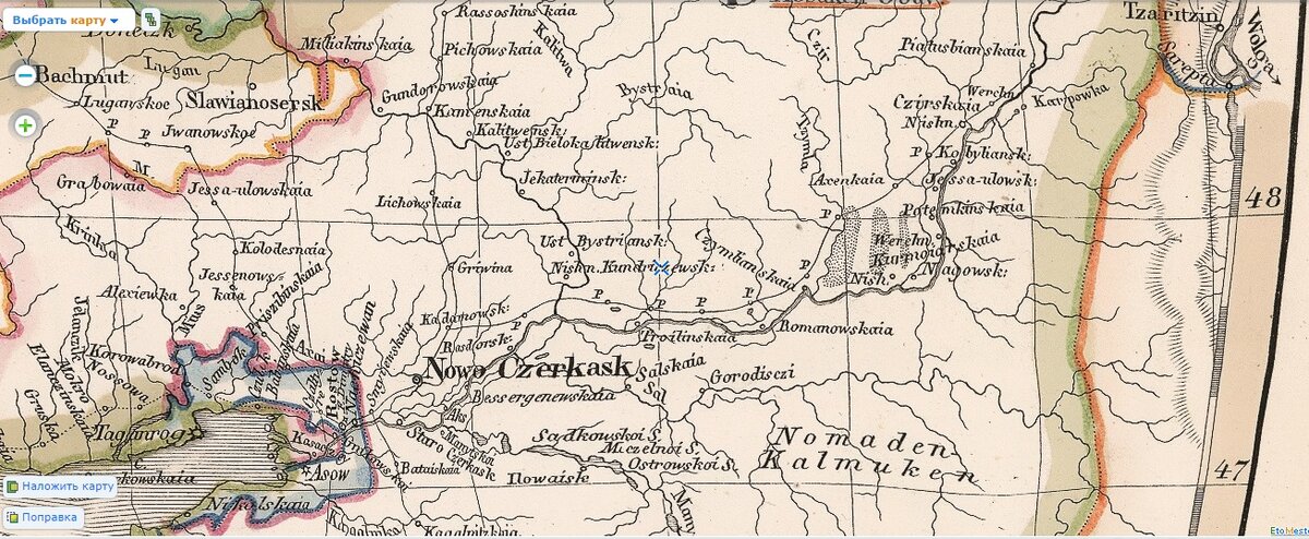 Романовская ростовская область карта