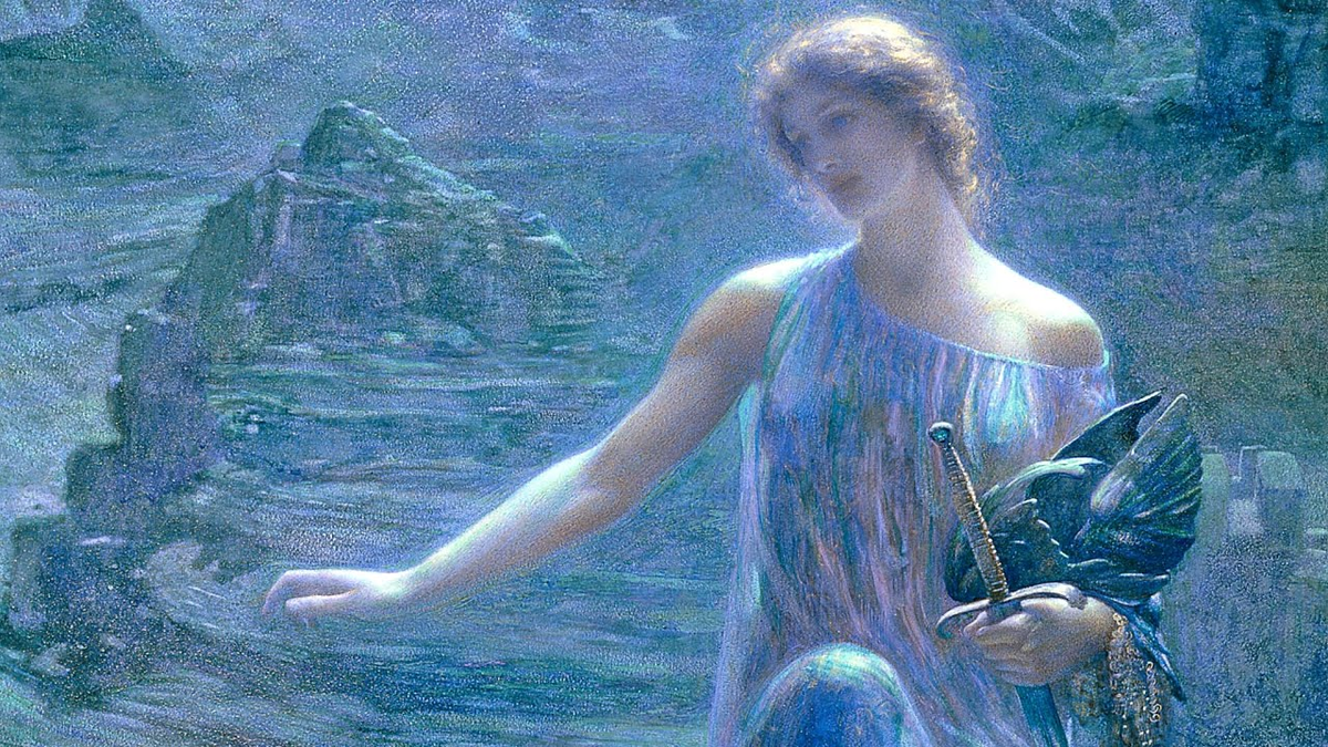 Э.Р. Хьюиз. Бдение Валькирии. 1906
