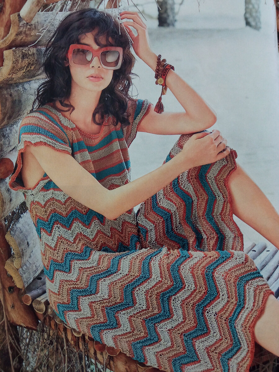 Модель платья их журнала Verena 2 2022