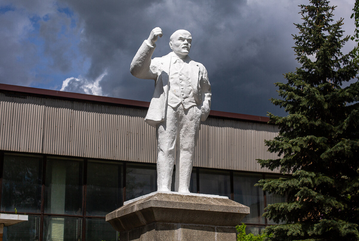 Первый в мире памятник Ленину. Ногинск, Московская область. Фото автора статьи 